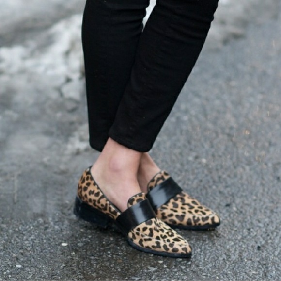 slippers leopard zara